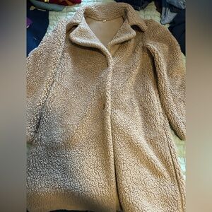 Uniqlo teddy coat women